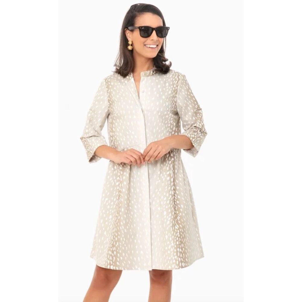 Tuckernuck Antelope Royal Shirt Dress Size S